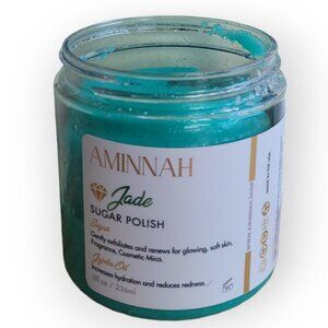 Aminnah Jade Sugar Scrub 8 oz [great for exfoliating that dry winter skin away]
